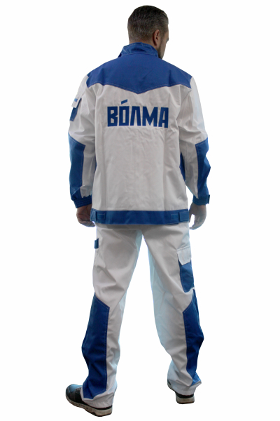 Костюм строительный ВОЛМА (белый)